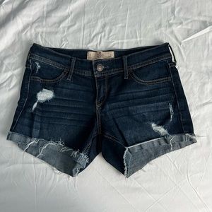 Hollister jean shorts